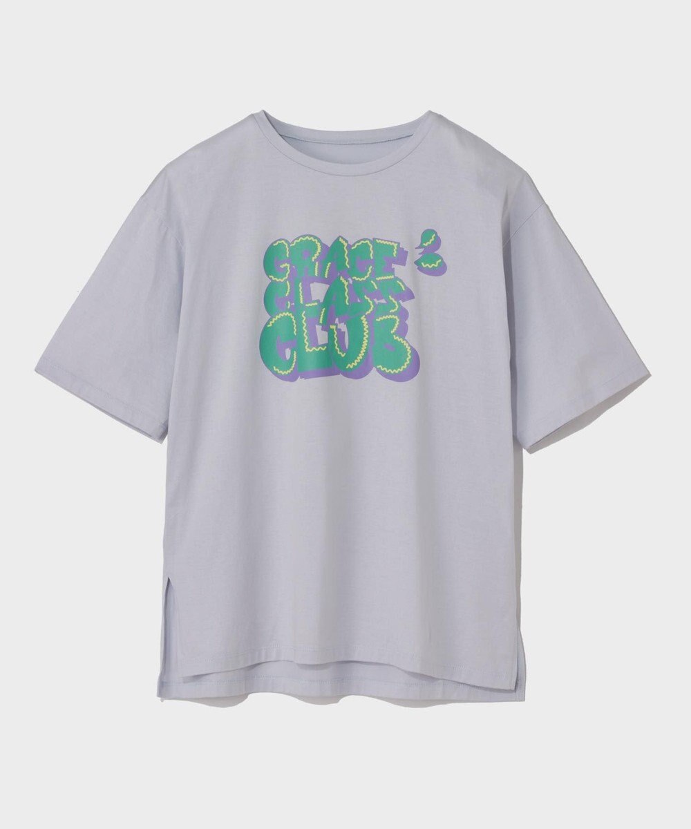 GRACE CONTINENTAL グラフィティプリントTシャツ 