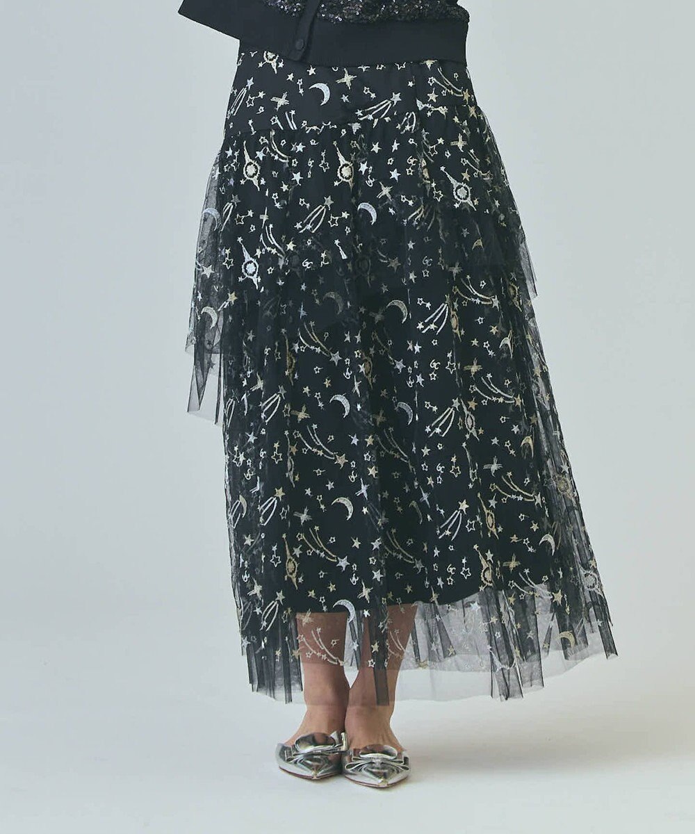 GRACE CONTINENTAL スペースembチュールスカート