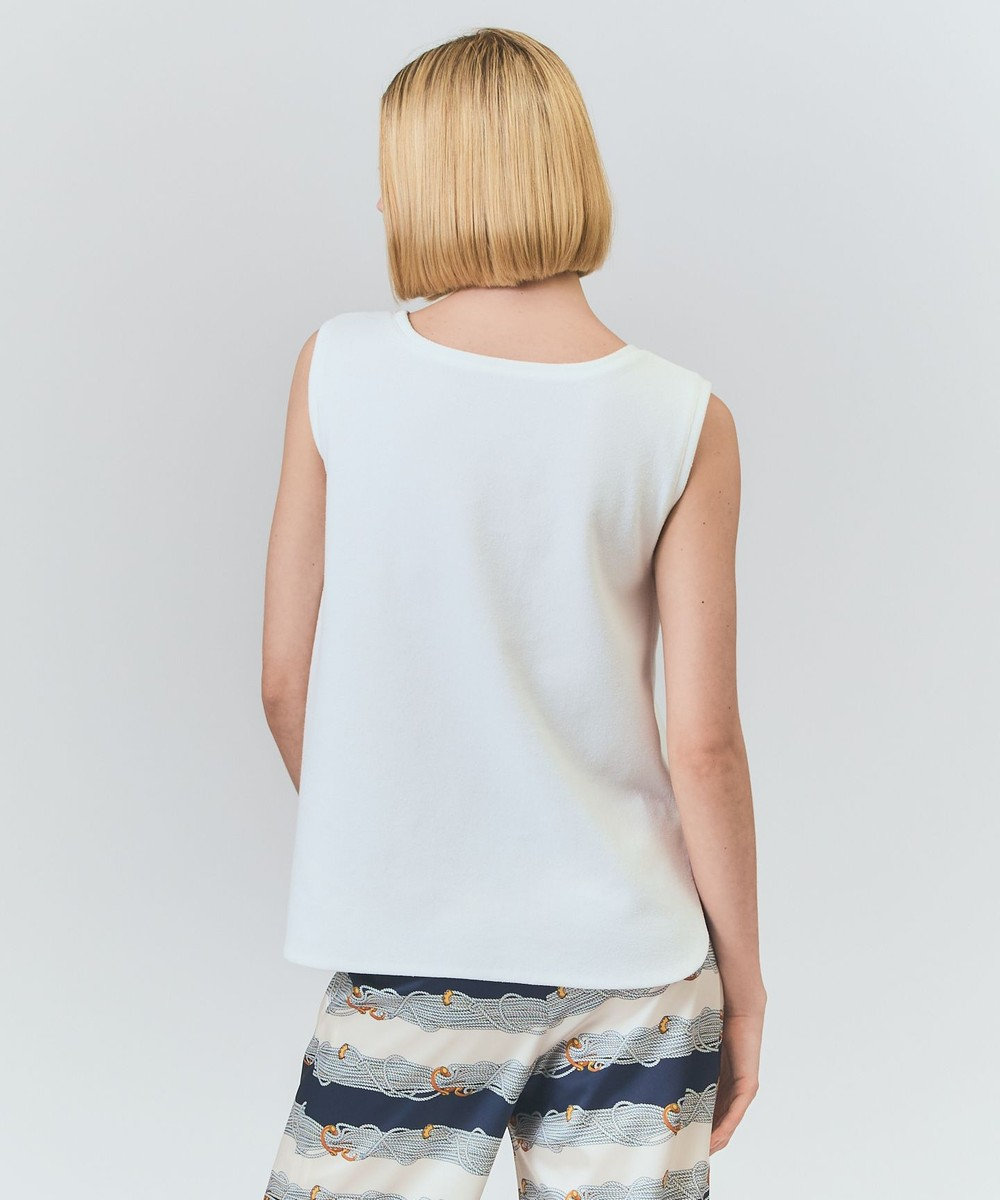 GRACE CONTINENTAL ビジューモチーフノースリーブ