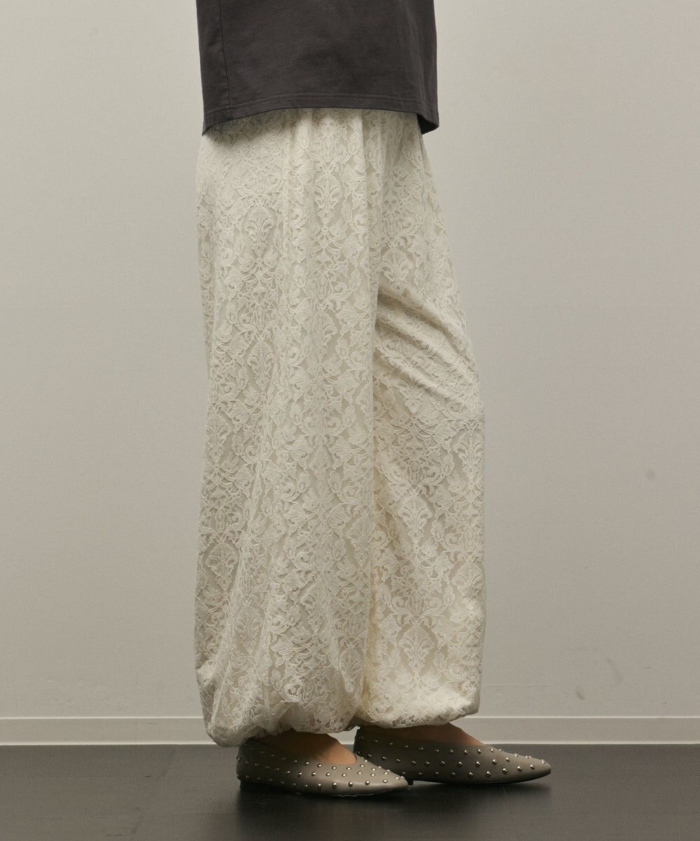 GRACE CONTINENTAL レースバルーンパンツ 