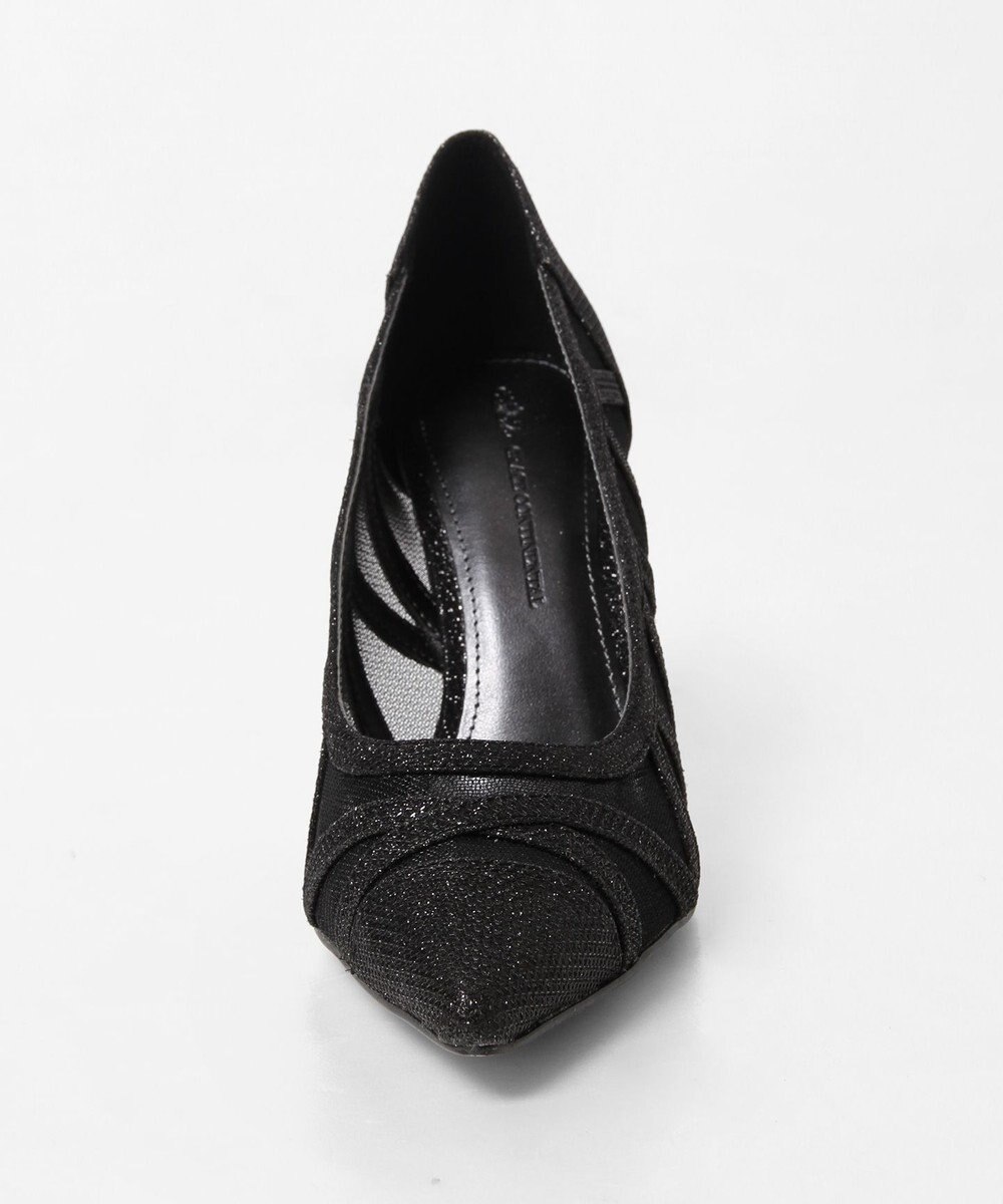 GRACE CONTINENTAL ラインパターンパンプス 