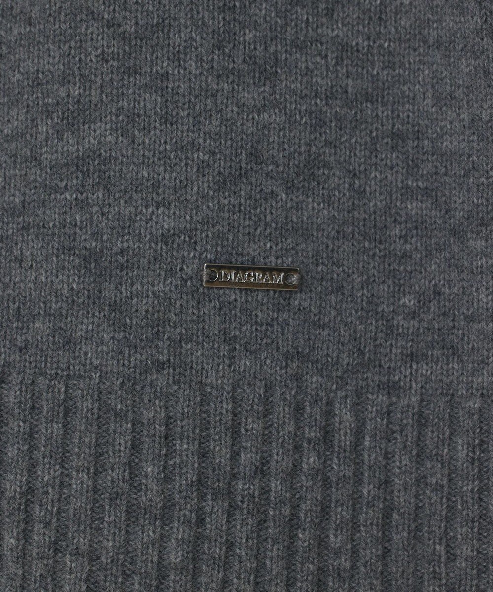 GRACE CONTINENTAL ウールフードニットカーディガン 