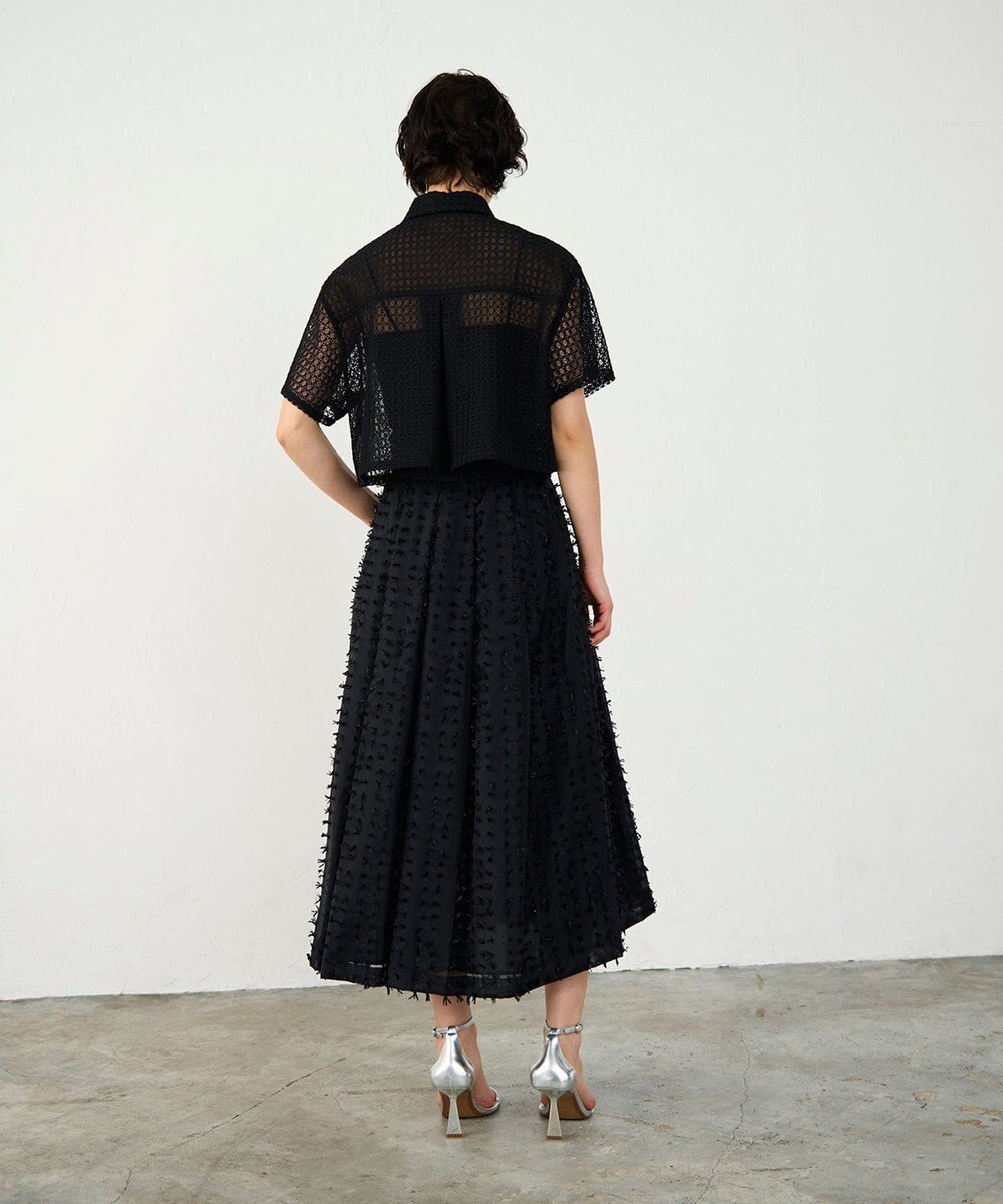 GRACE CONTINENTAL ラッセルメッシュシャツ