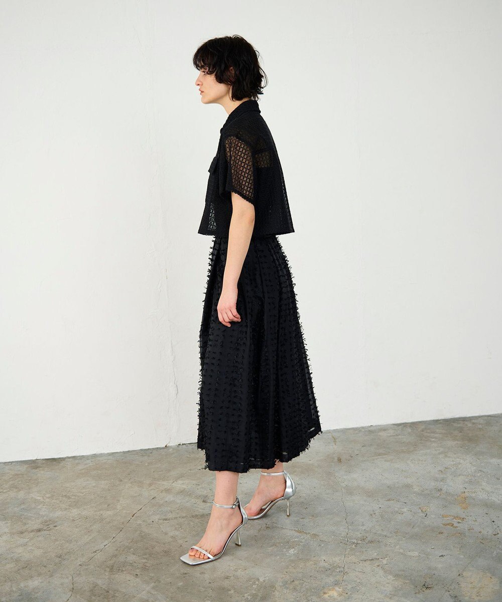 GRACE CONTINENTAL ラッセルメッシュシャツ