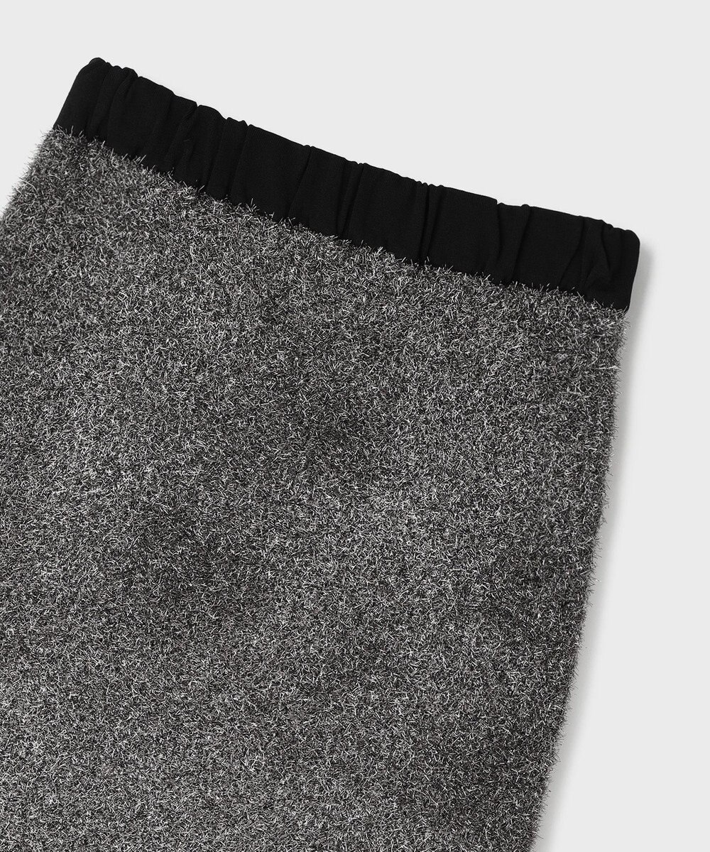 GRACE CONTINENTAL フェザーヤーンシャイニースカート 