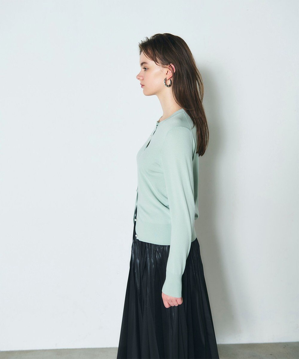GRACE CONTINENTAL クルーニットカーディガン 
