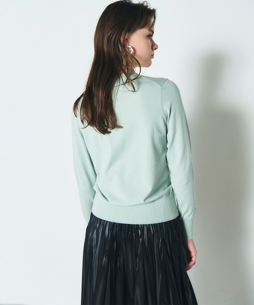 GRACE CONTINENTAL クルーニットカーディガン 