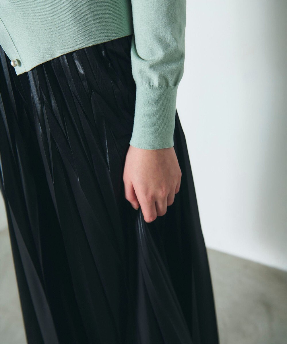 GRACE CONTINENTAL クルーニットカーディガン 