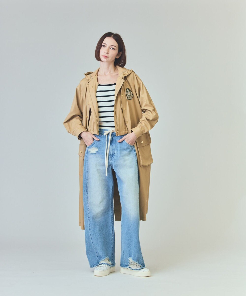 GRACE CONTINENTAL ドロストウエストデニムパンツ 