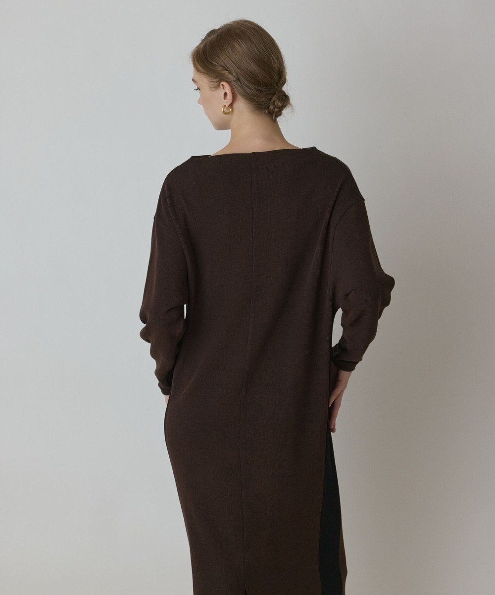 GRACE CONTINENTAL バイカラーカットワンピース 