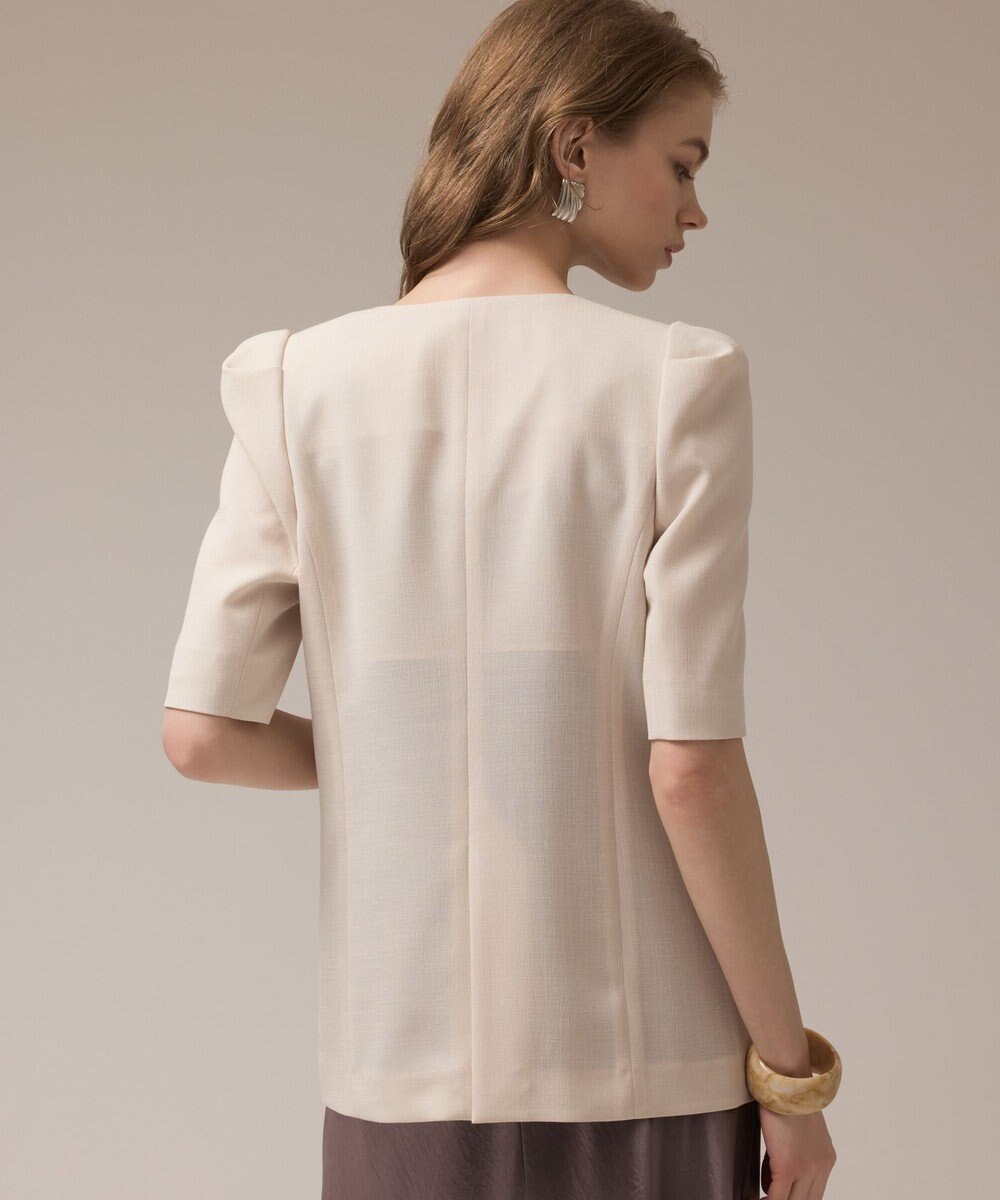 GRACE CONTINENTAL パフスリーブジャケット 