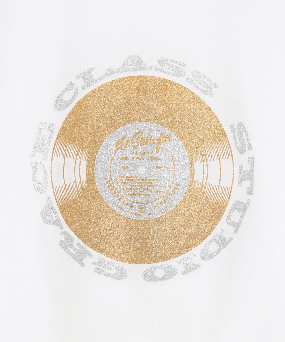 GRACE CONTINENTAL レコードプリントTシャツ