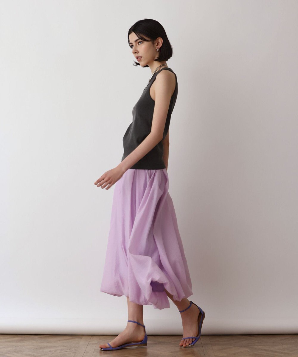 GRACE CONTINENTAL バルーンシアースカート 