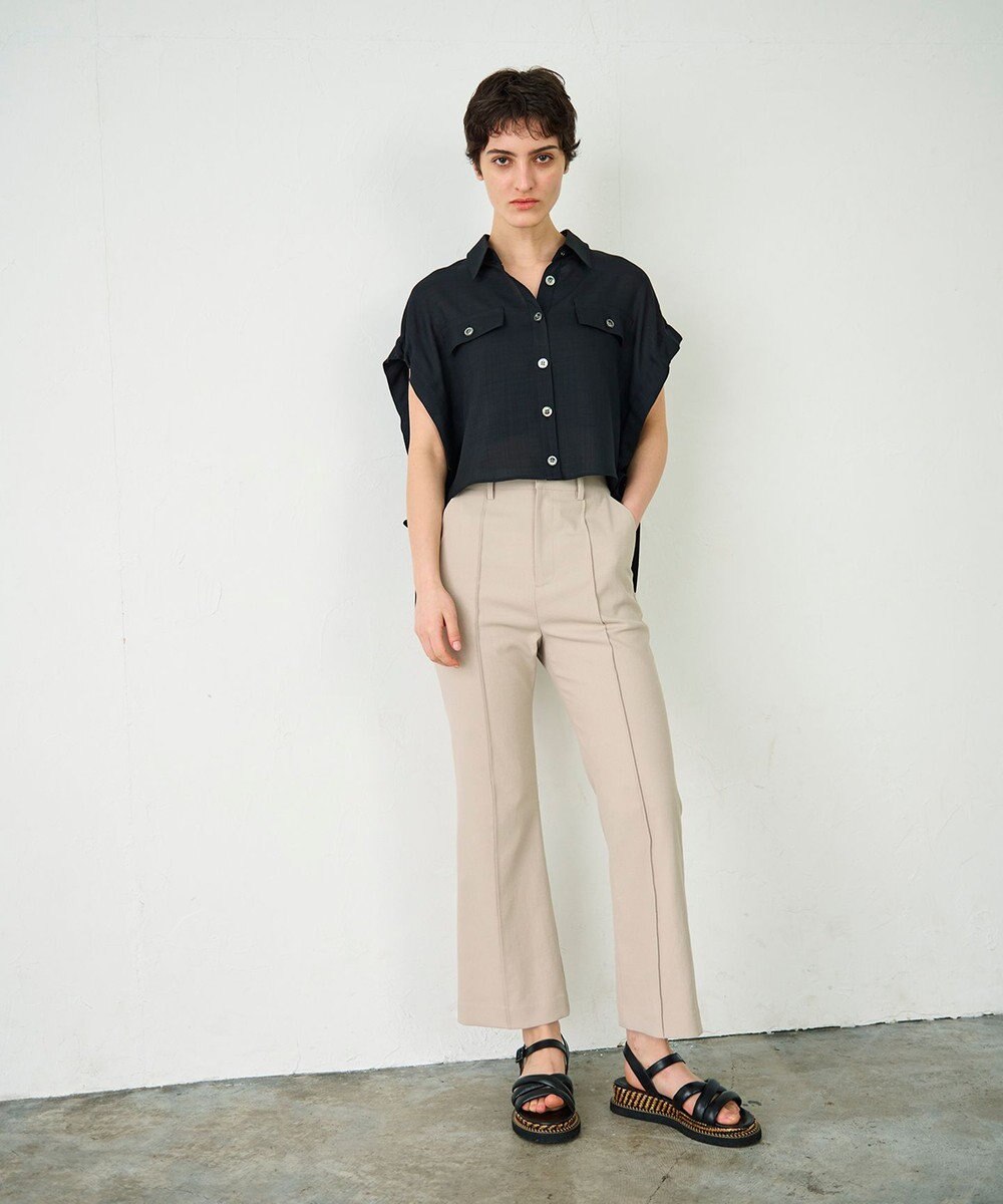 GRACE CONTINENTAL スリムフレアパンツ