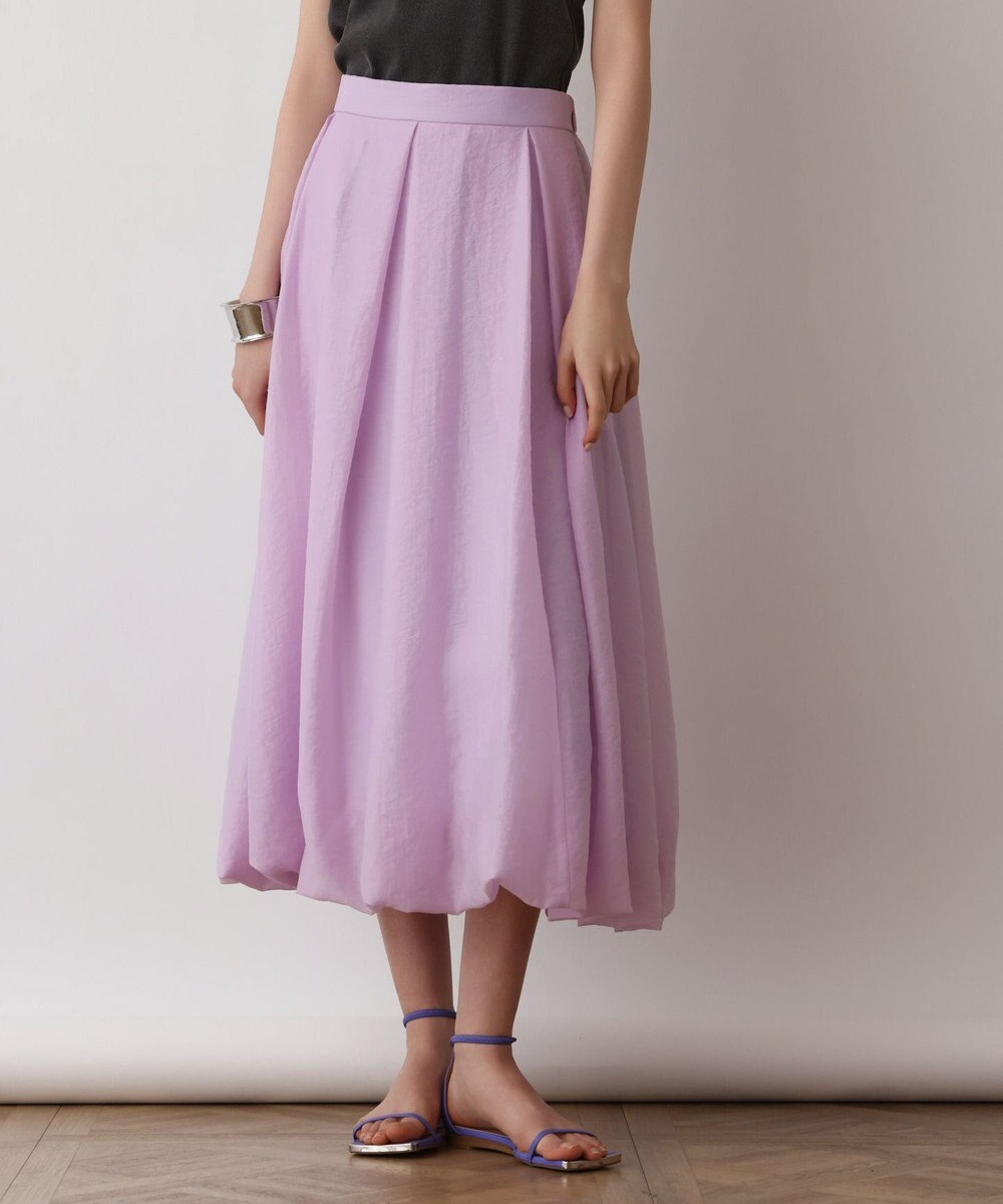 GRACE CONTINENTAL バルーンシアースカート 