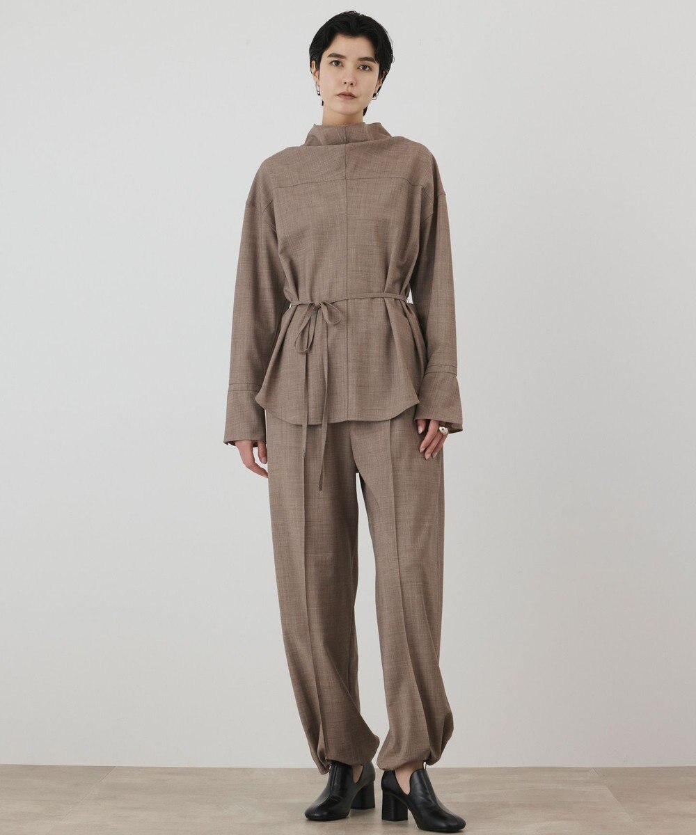 GRACE CONTINENTAL カウルネック2WAYシャツ 