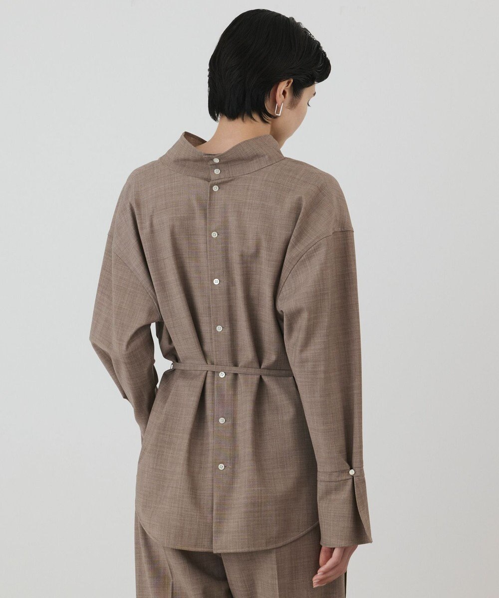 GRACE CONTINENTAL カウルネック2WAYシャツ 