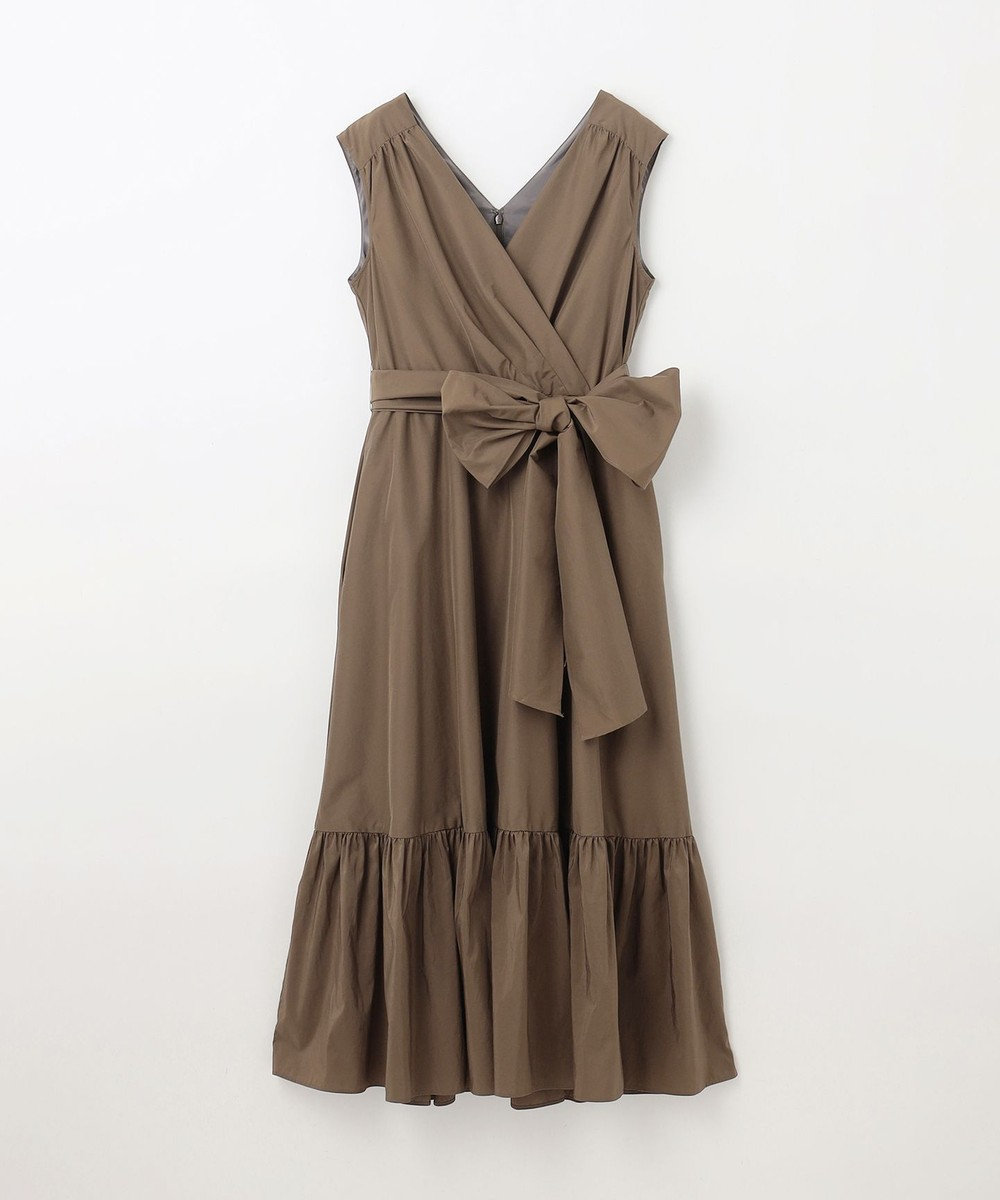 GRACE CONTINENTAL ライトタフタドレス