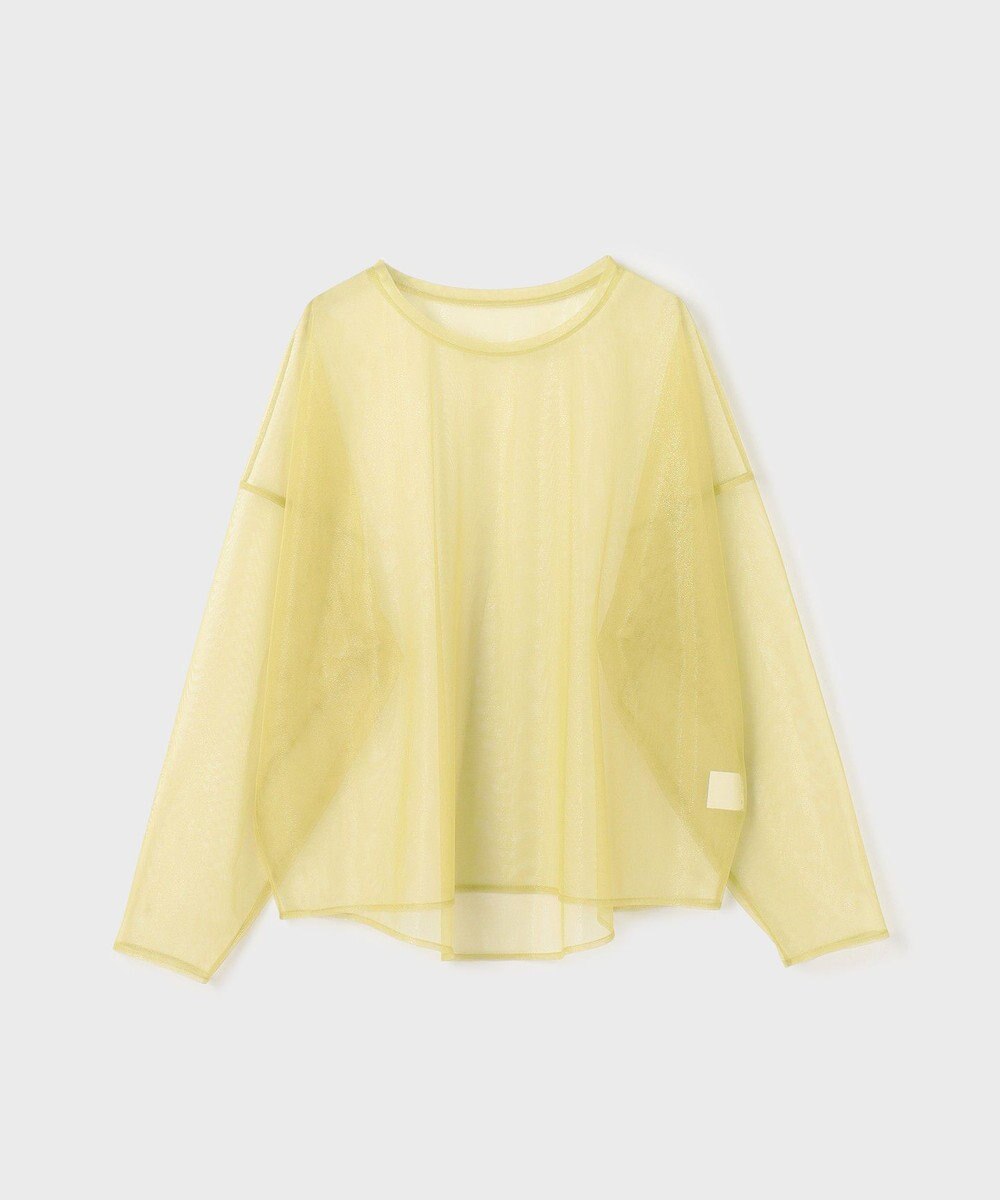 GRACE CONTINENTAL チュールレイヤードシャツ