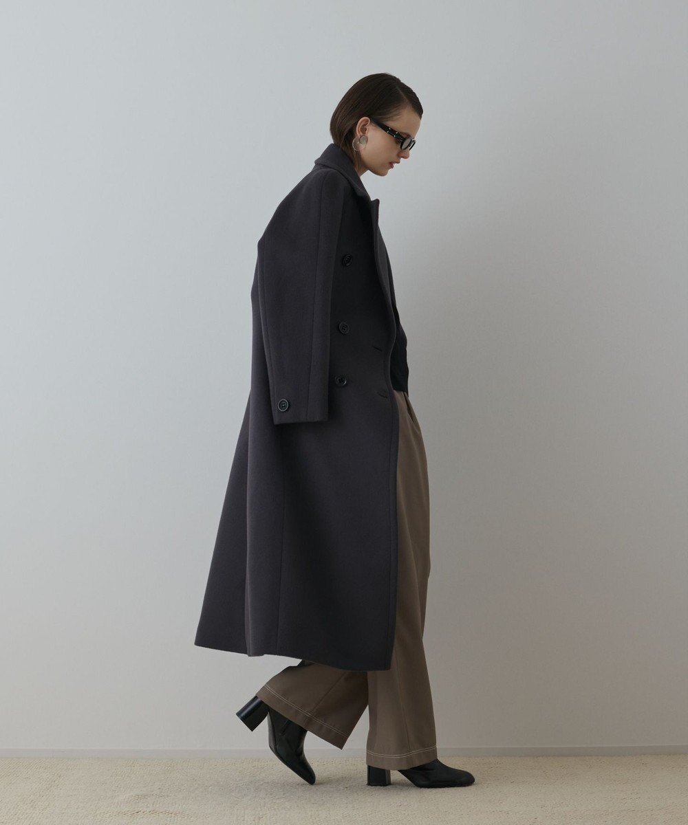 GRACE CONTINENTAL ショートビーバーロングコート 