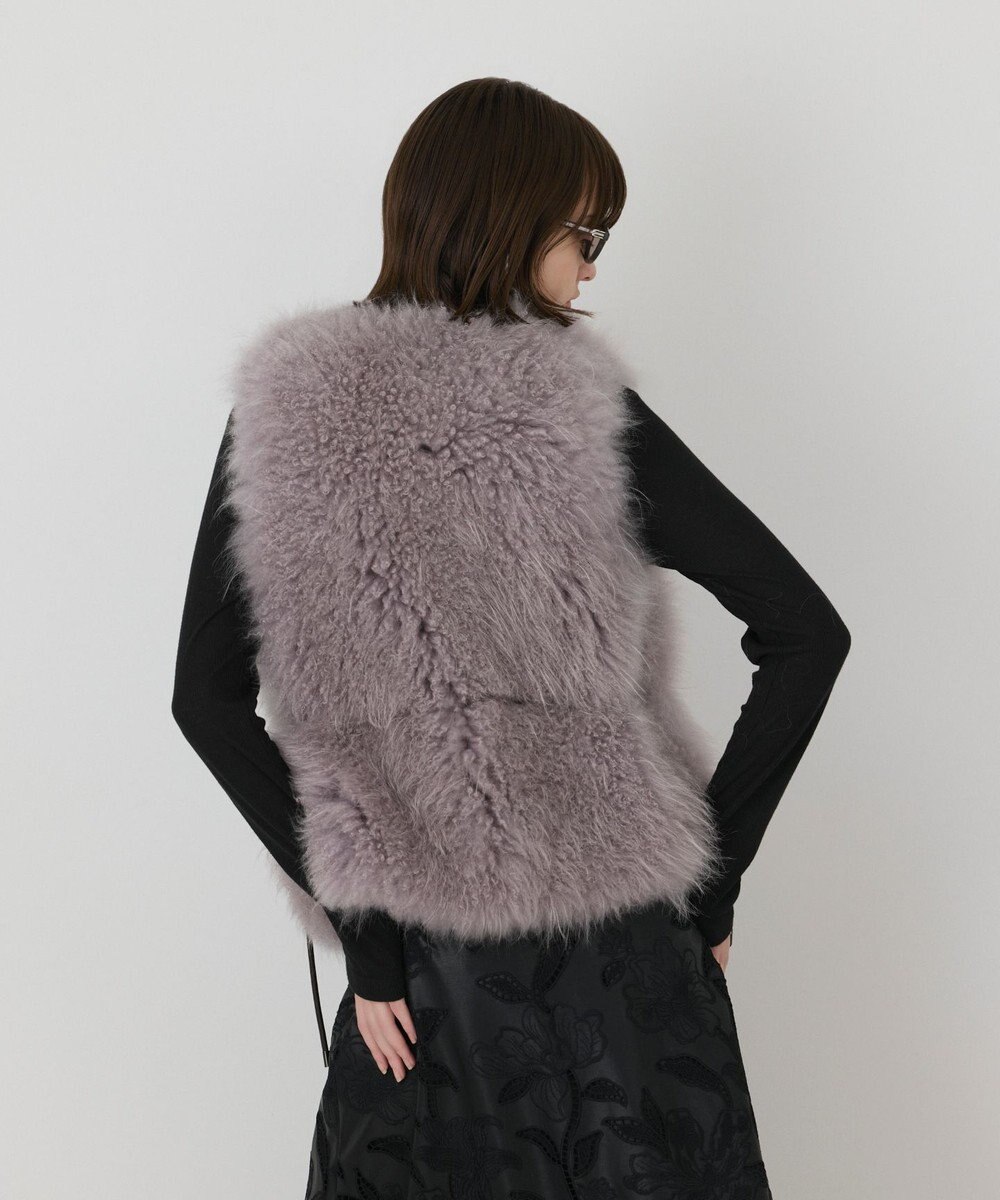 GRACE CONTINENTAL 【イベント店舗・ONLINE STORE先行アイテム】カシミヤファージレ 