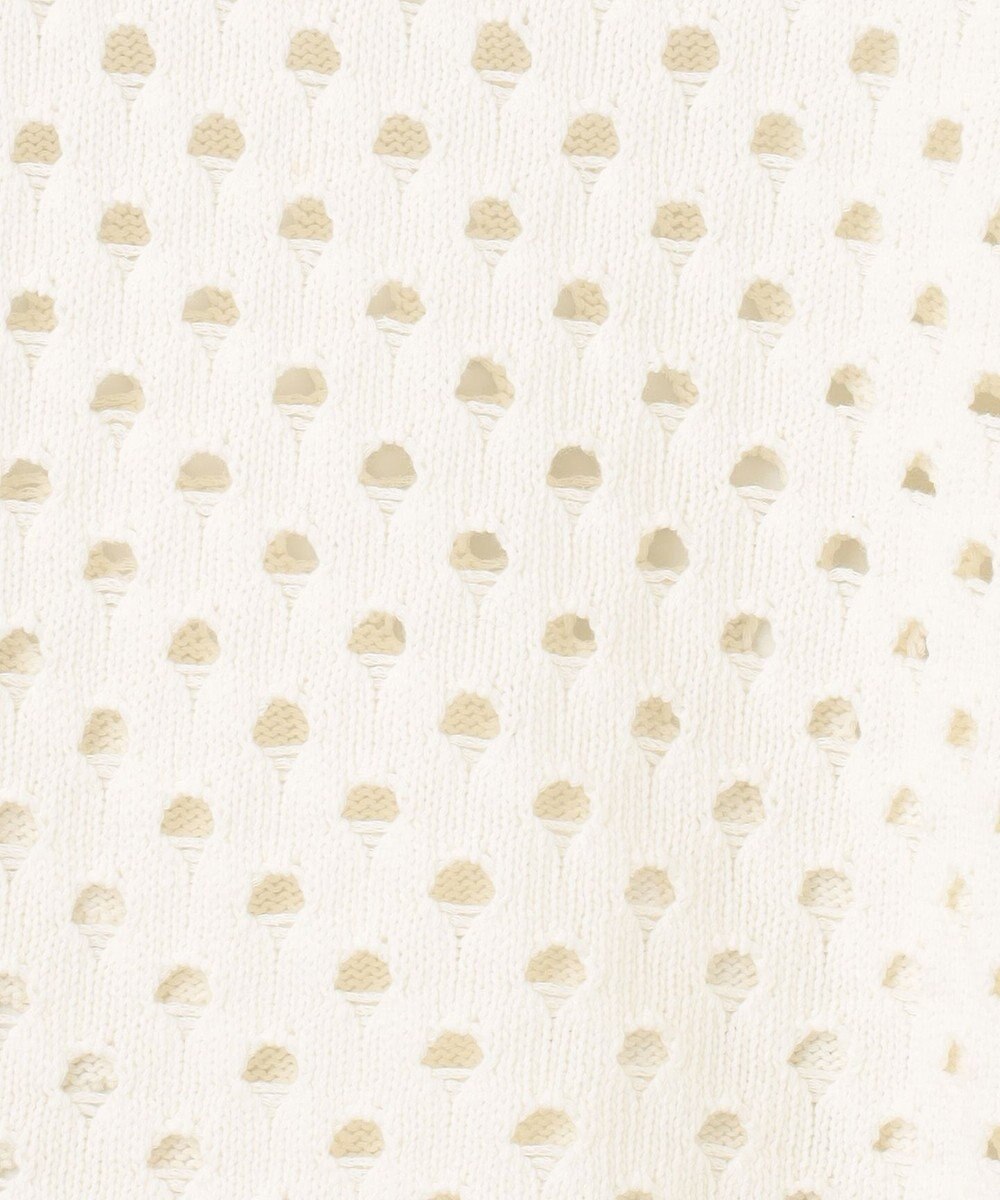 GRACE CONTINENTAL スラッシュニットトップ 