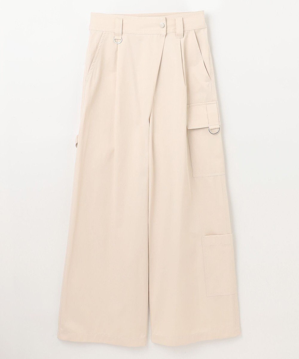 GRACE CONTINENTAL アシンメトリーワークパンツ 