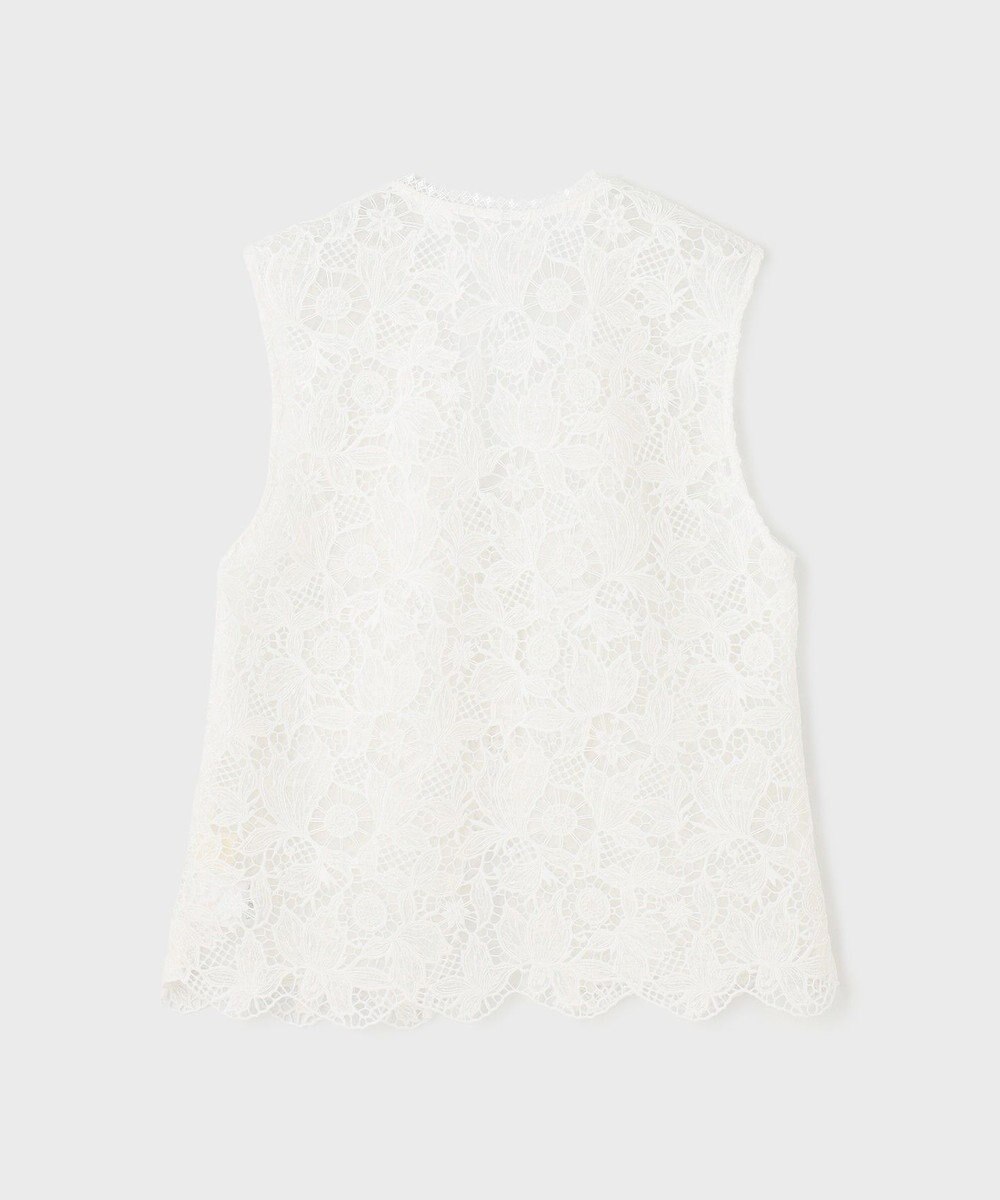 GRACE CONTINENTAL レース刺繍ベスト 