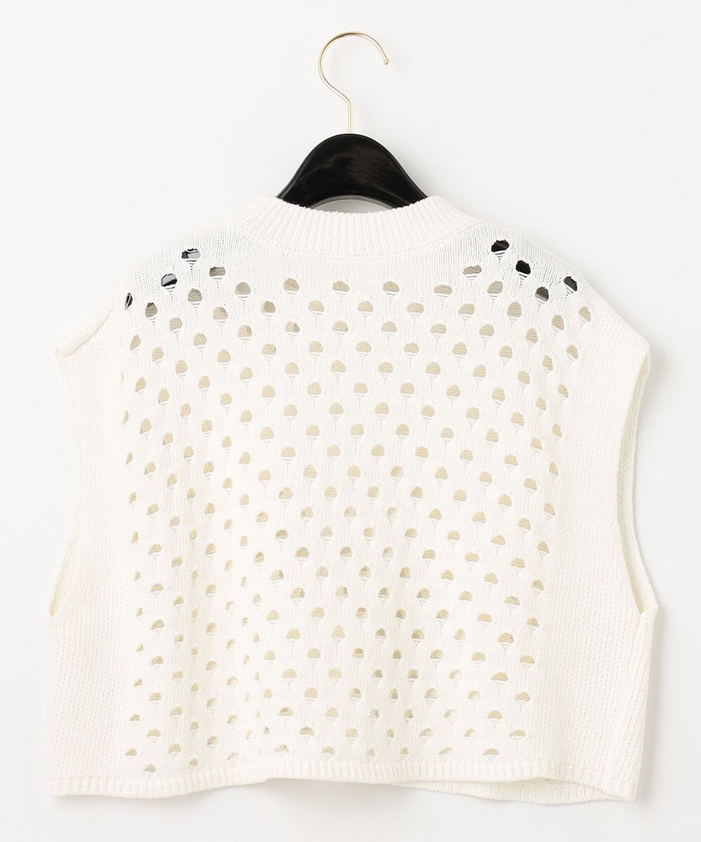 GRACE CONTINENTAL スラッシュニットトップ 