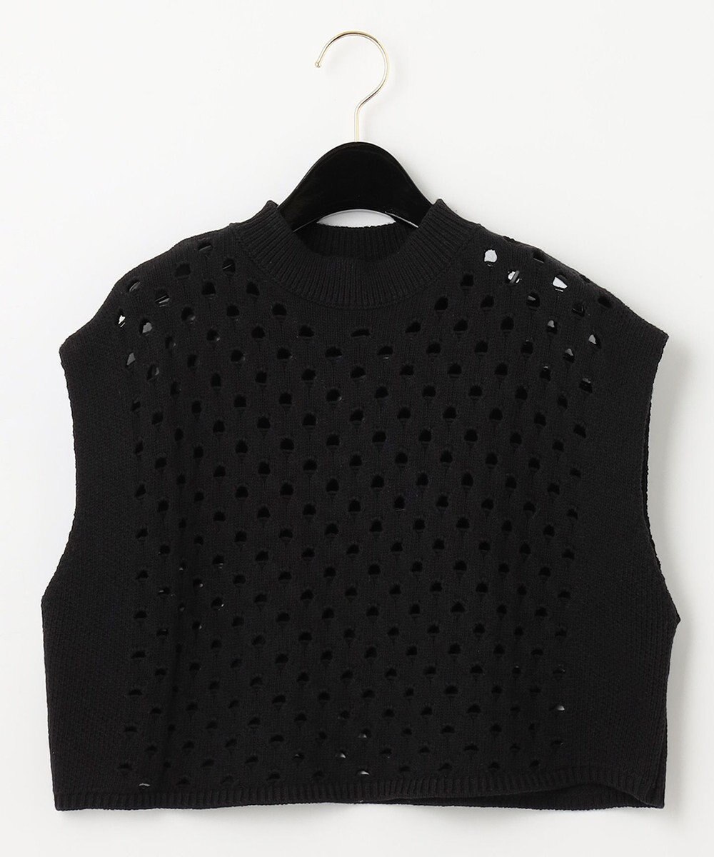 GRACE CONTINENTAL スラッシュニットトップ 