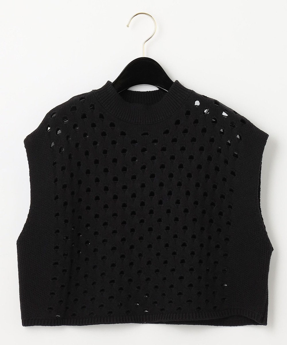 GRACE CONTINENTAL スラッシュニットトップ