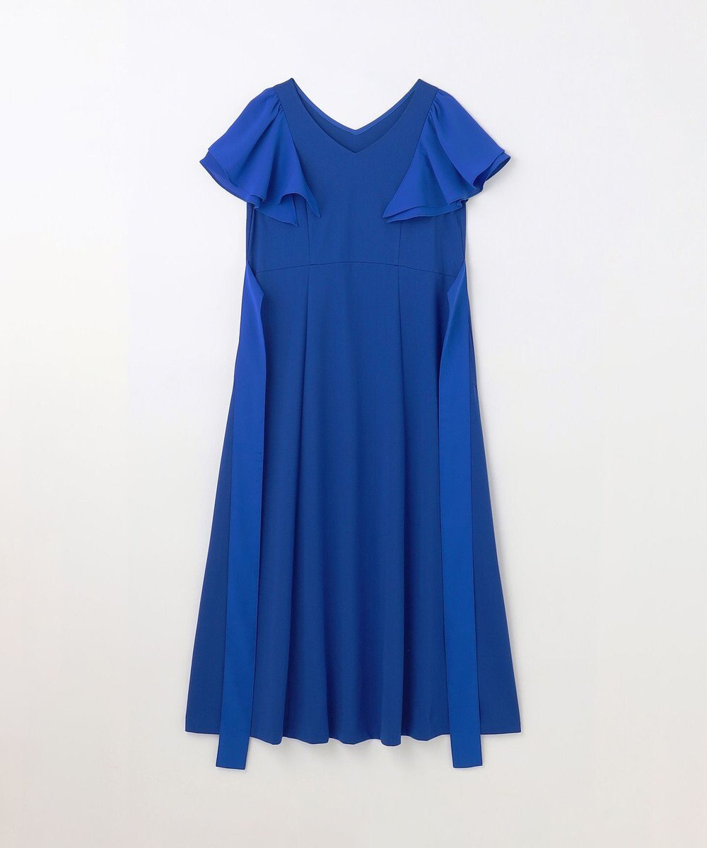 GRACE CONTINENTAL フリルスリーブカットワンピース 