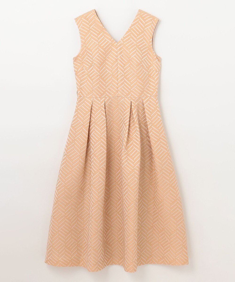 GRACE CONTINENTAL キカジャガードタックドレス