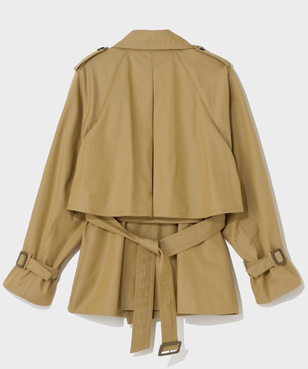 GRACE CONTINENTAL ケープショートトレンチコート 