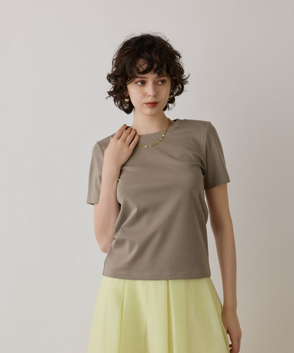 GRACE CONTINENTAL コンパクト天竺トップ