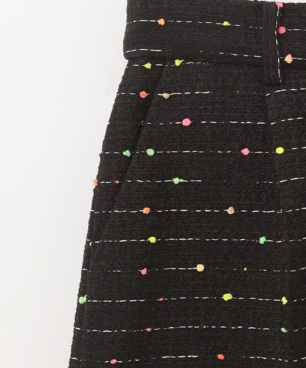 GRACE CONTINENTAL ネオンドットジャガードパンツ