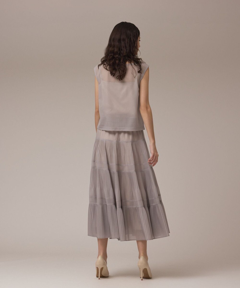 GRACE CONTINENTAL オーガンドレープトップ 