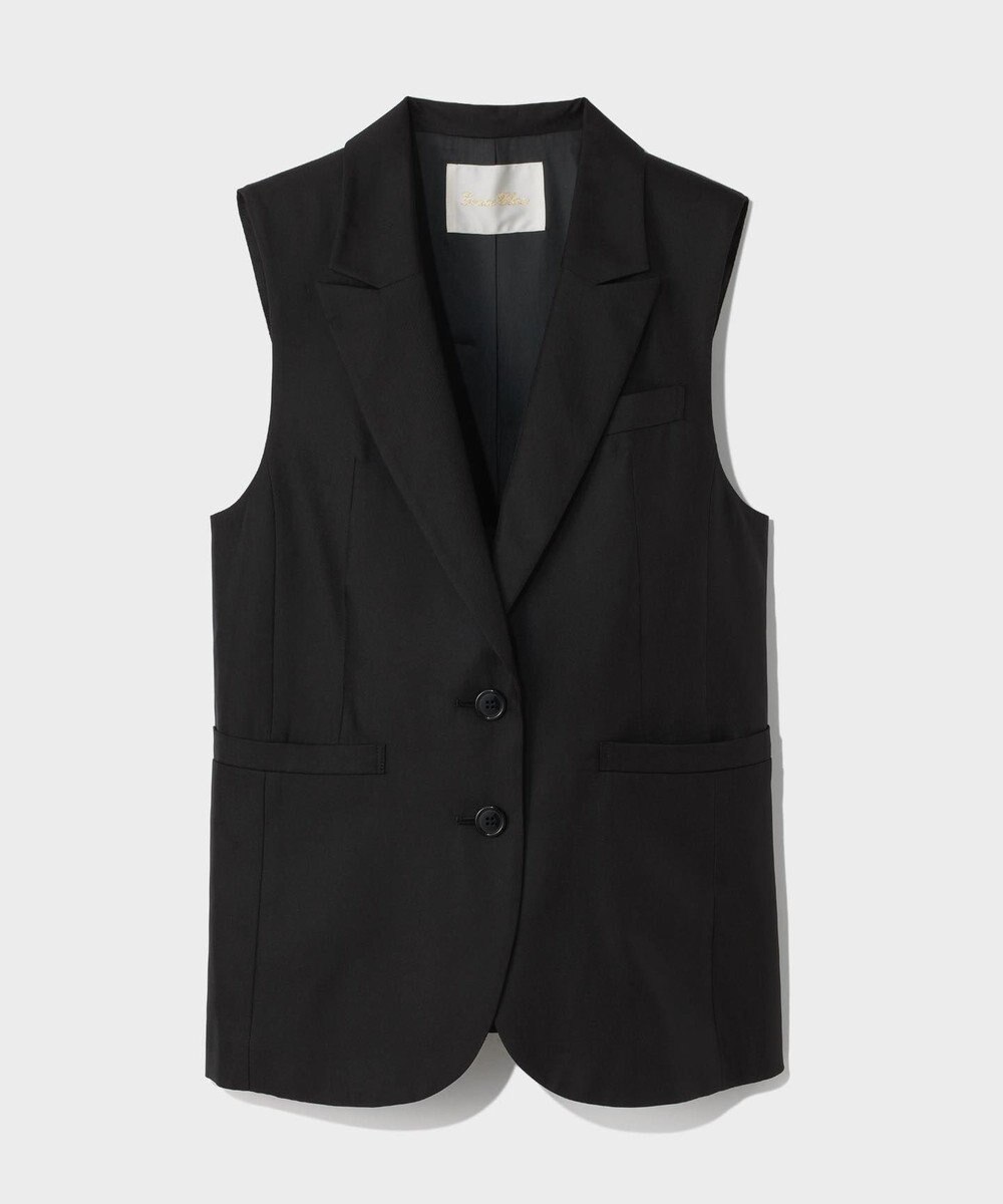 GRACE CONTINENTAL シルクツイルジレ 