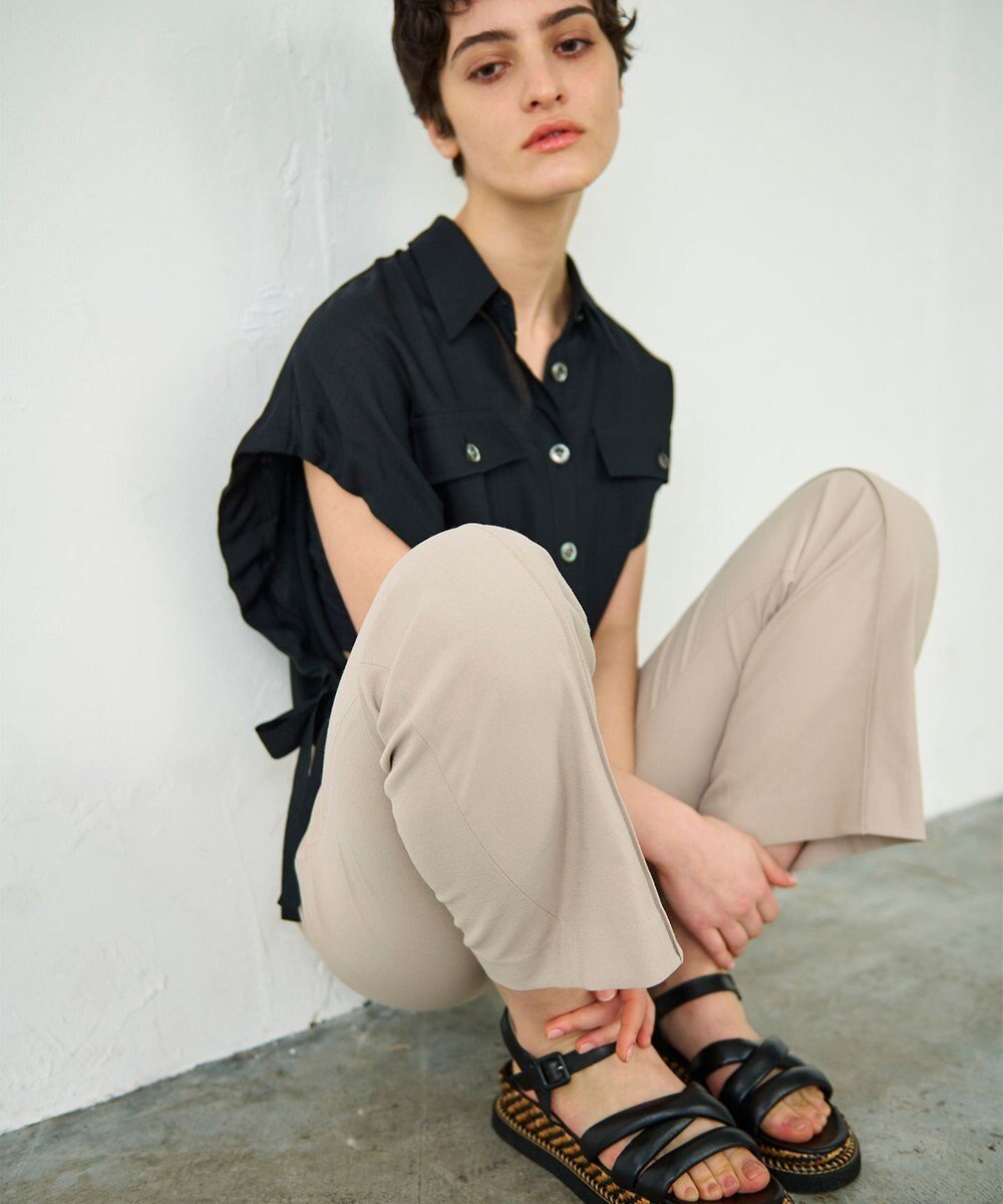 GRACE CONTINENTAL スリムフレアパンツ