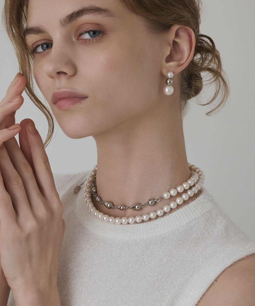 GRACE CONTINENTAL パールマルチwayネックレス