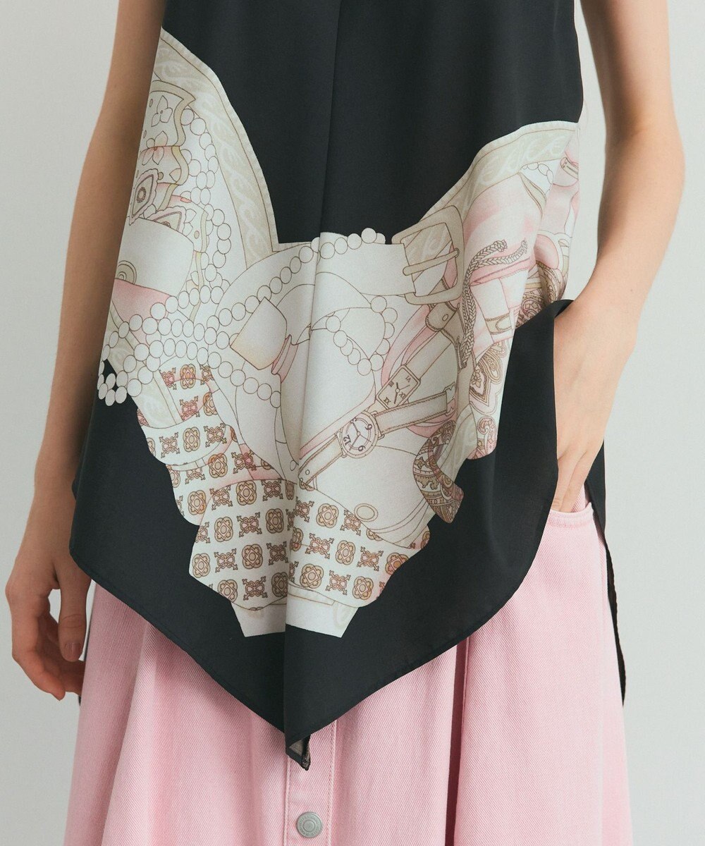 GRACE CONTINENTAL ジュエリースカーフキャミ