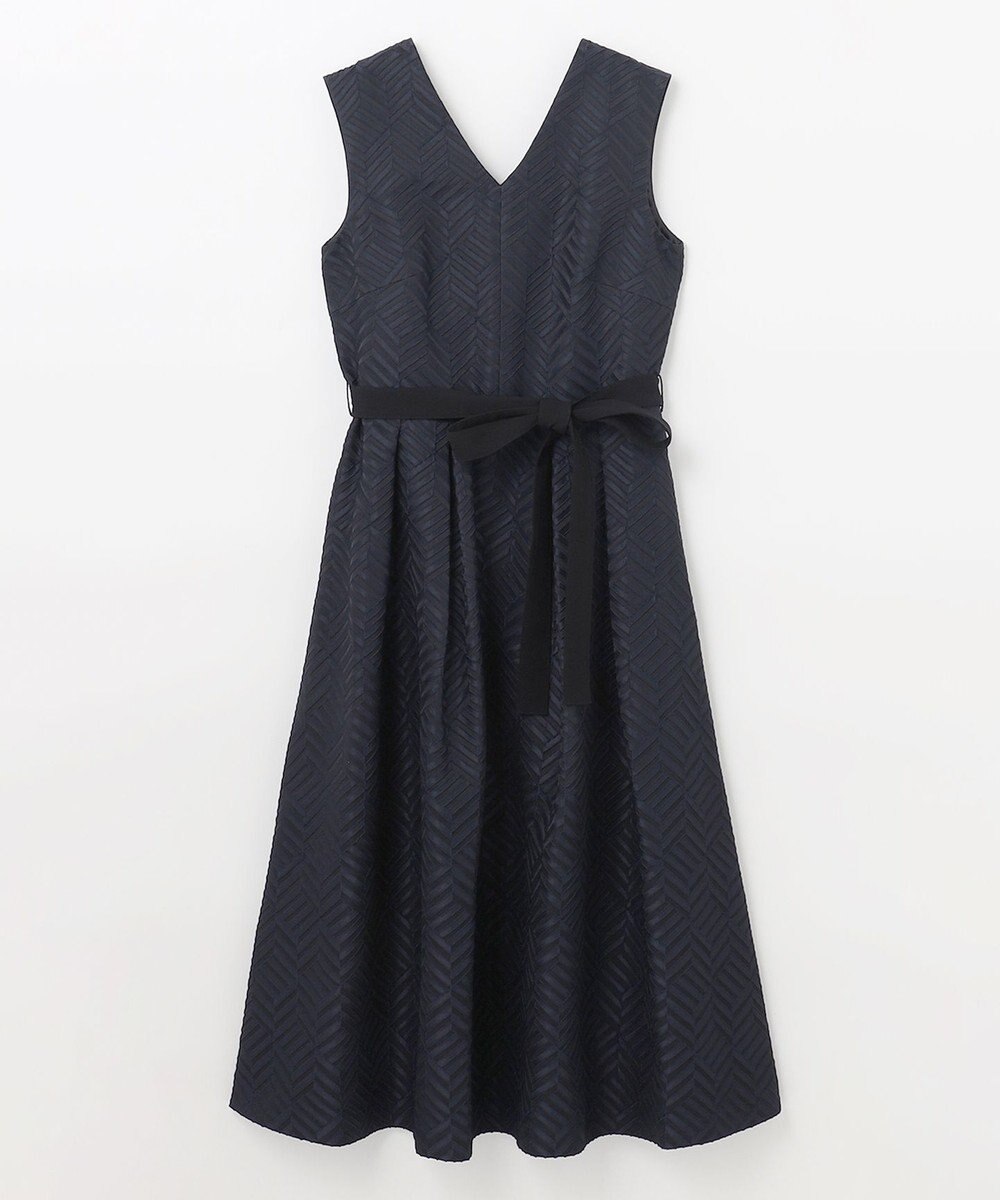 GRACE CONTINENTAL キカジャガードタックドレス