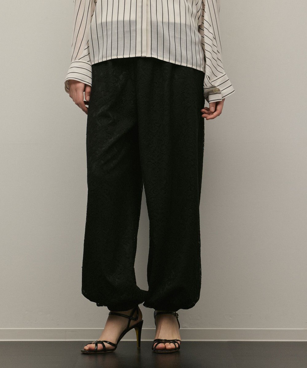 GRACE CONTINENTAL レースバルーンパンツ 
