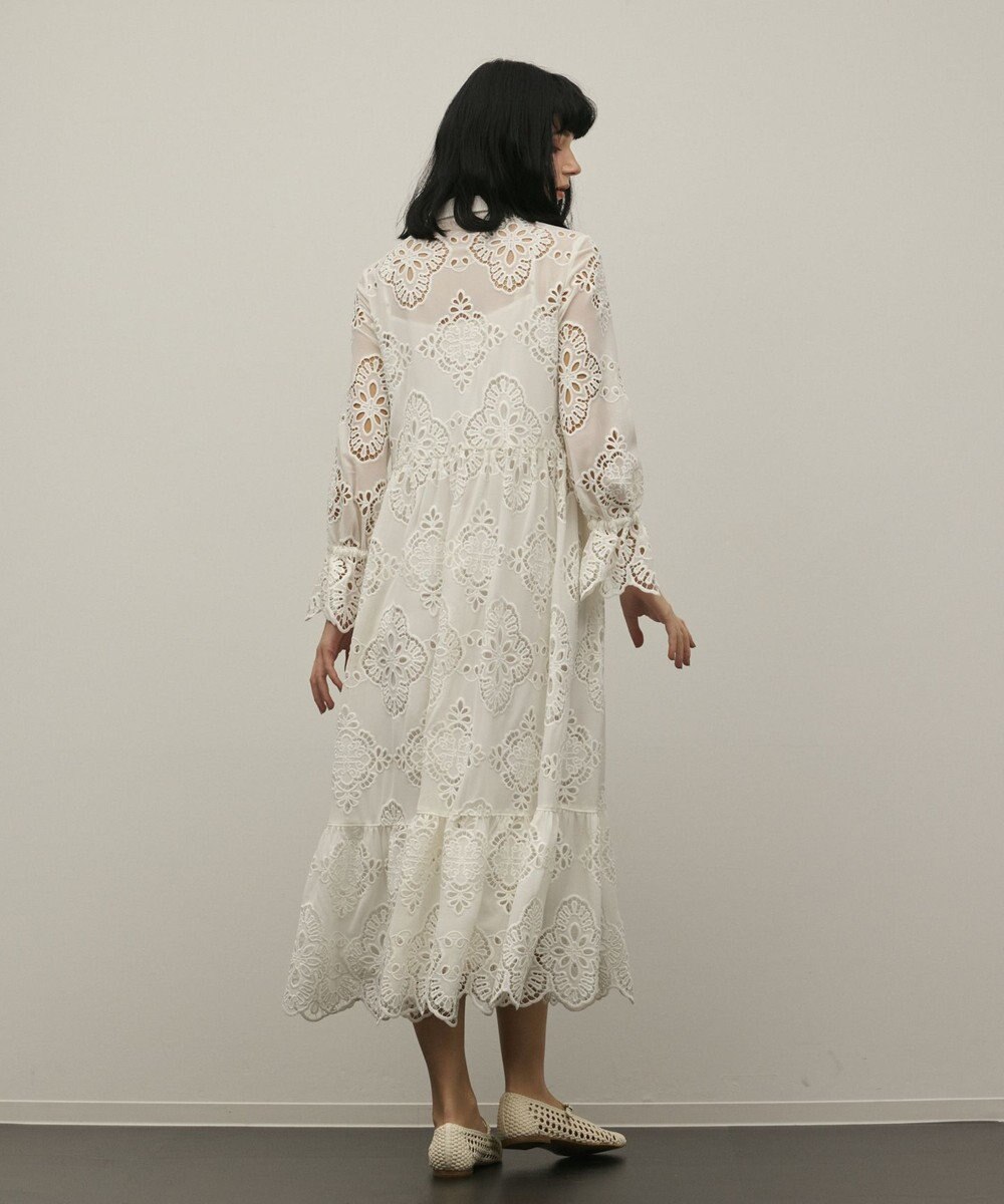 GRACE CONTINENTAL カットレースワンピース 