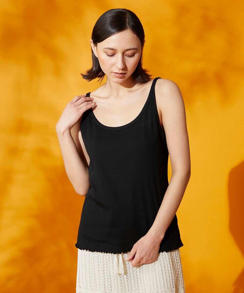 最前線の ロゴ刺繍トップ / CONTINENTAL GRACE | CONTINENTAL GRACE タンクトップ