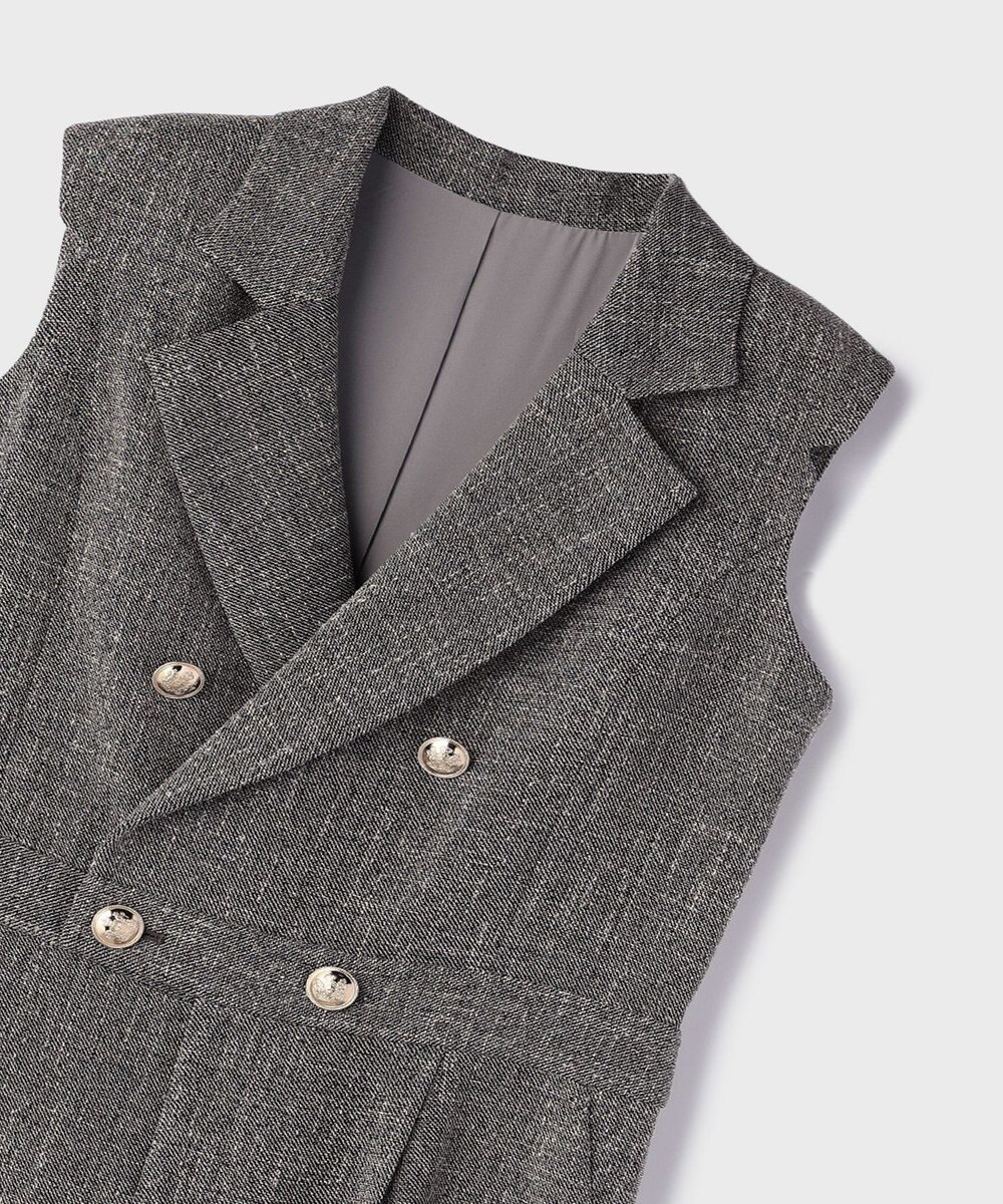 GRACE CONTINENTAL ツイードテーラーサロペット 