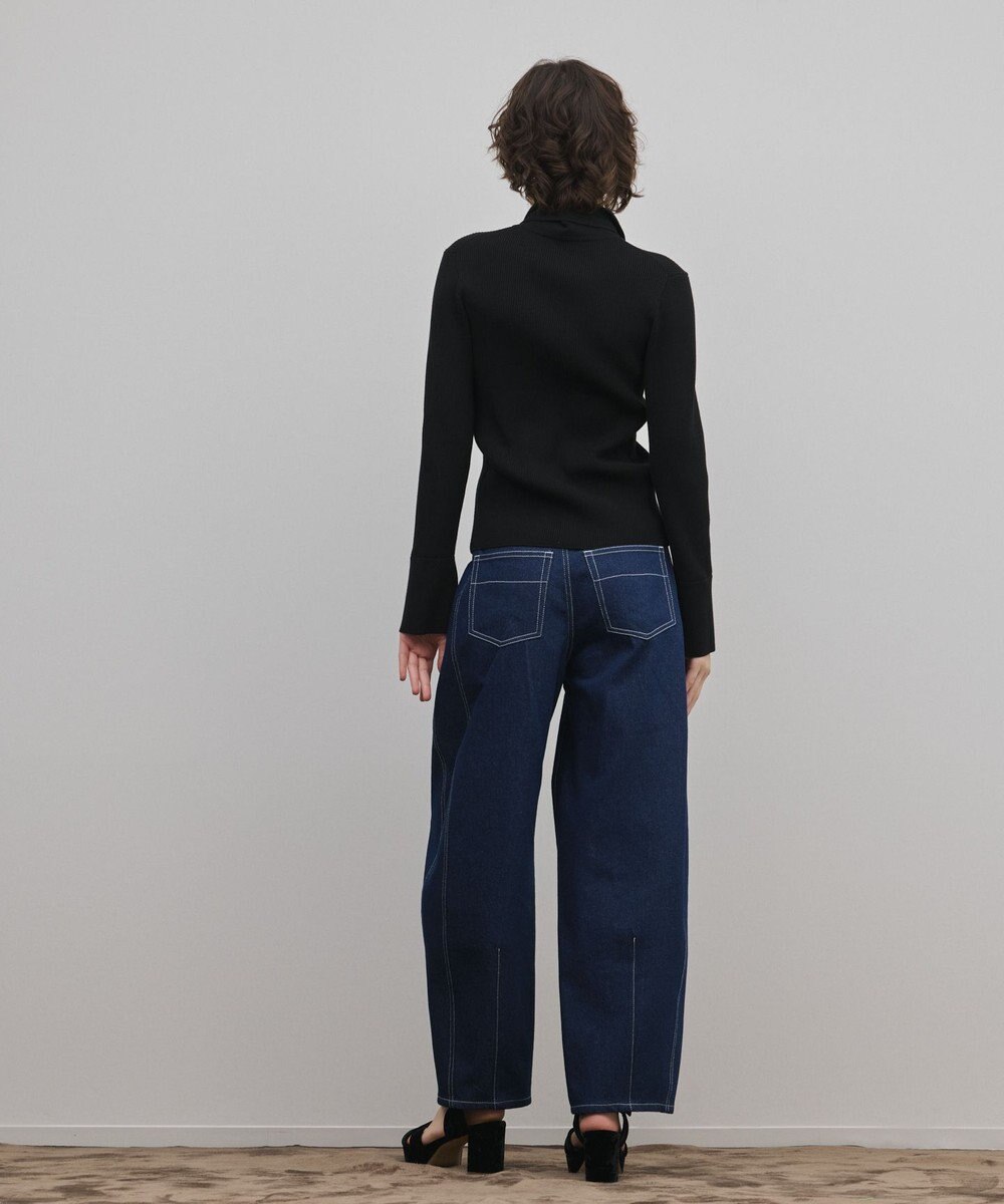 GRACE CONTINENTAL サイド切替バレルパンツ 