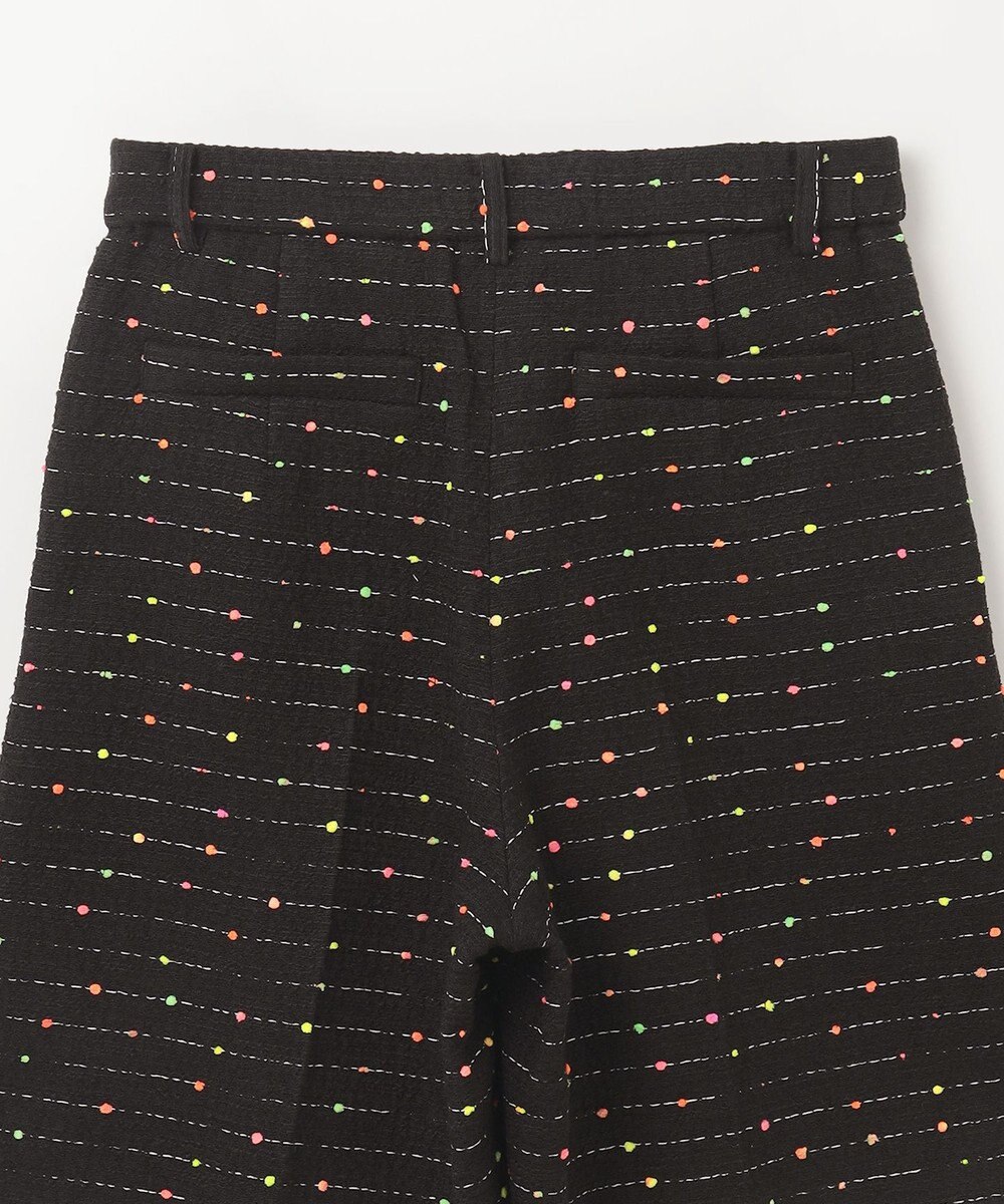 GRACE CONTINENTAL ネオンドットジャガードパンツ