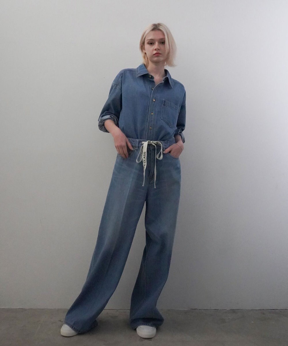 GRACE CONTINENTAL 10ozムラ糸デニムシャツ 