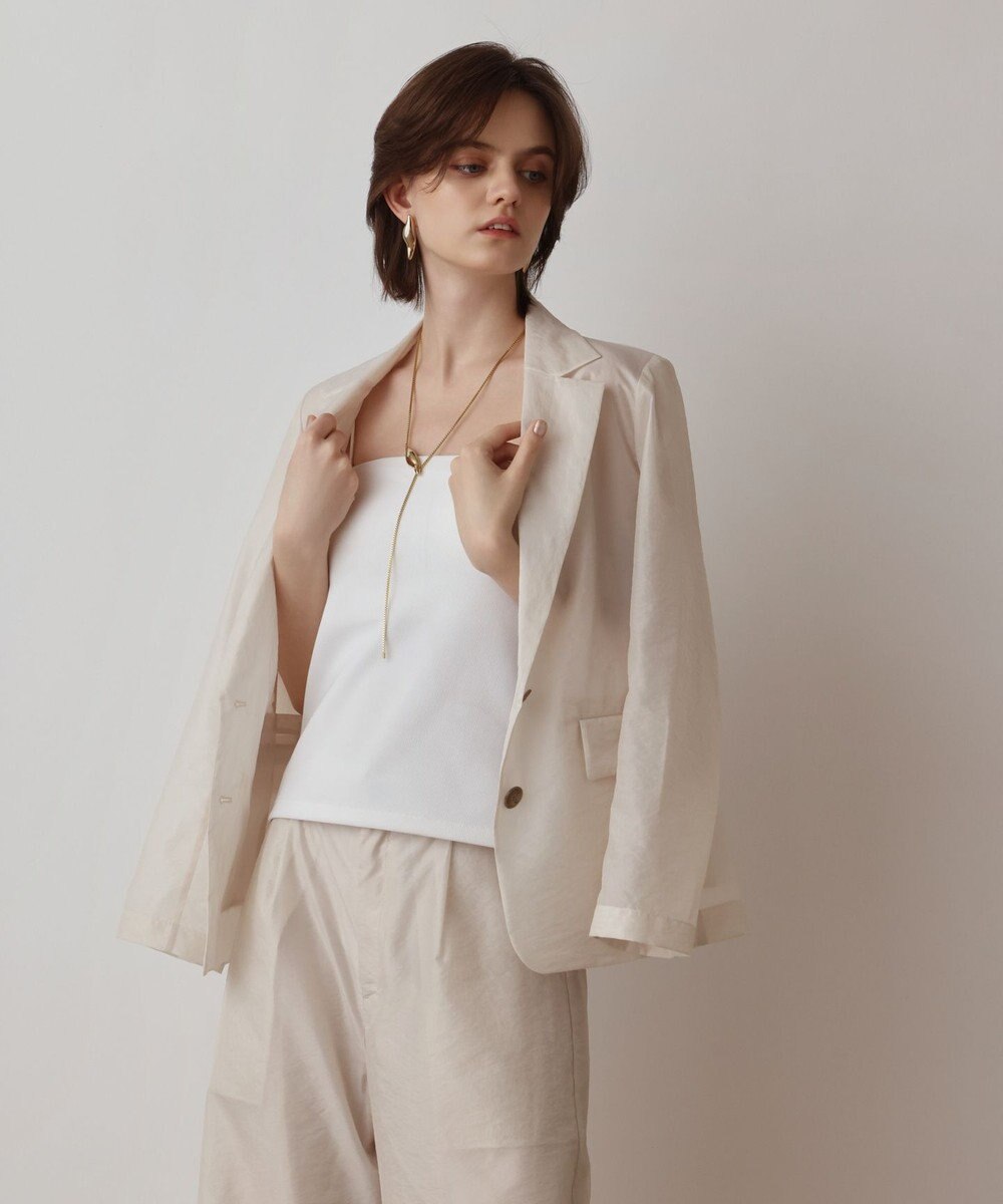 GRACE CONTINENTAL ブライトシアージャケット 